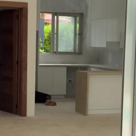 Dělníci měli polední pauzu.