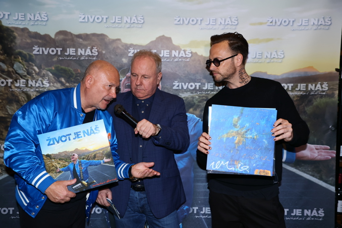 Michal David představil novou desku. 