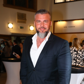 Partner Lucie Bílé Radek Filipi.