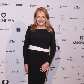 Svým lookem Dagmar Havlová na Českém lvu 2025 oslnila.