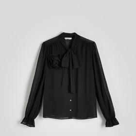 Šifonová košile se zdobením, Reserved, 899 Kč