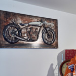 Plakát fandy do motorek