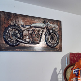 Plakát fandy do motorek