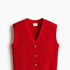Propínací pletená vesta, H&M, 599 Kč
