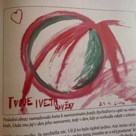 Zpěvačka Iveta Bartošová namalovala svůj poslední obraz v den své tragické smrti. Nechybí ani dojemné vyznání.
