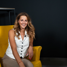 Aneta Folberger v pořadu eXtra Host.
