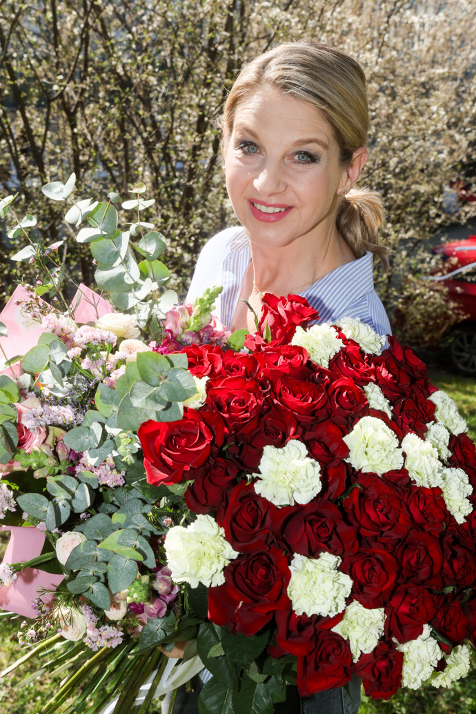 Sabinu Laurinovou narozeninové překvapení dojalo.