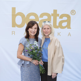 S návrhářkou Beatou Rajskou se Zuzana přátelí déle než dvacet let. 