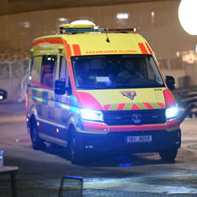 Přijela i záchranka.