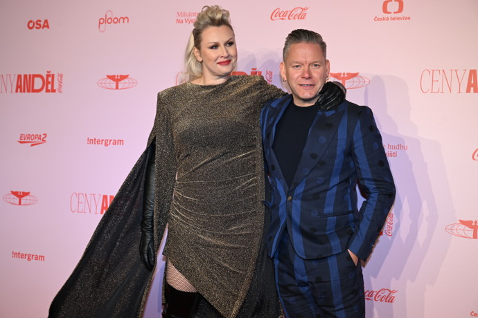 Matěj Ruppert s Terezou Černochovou. 
