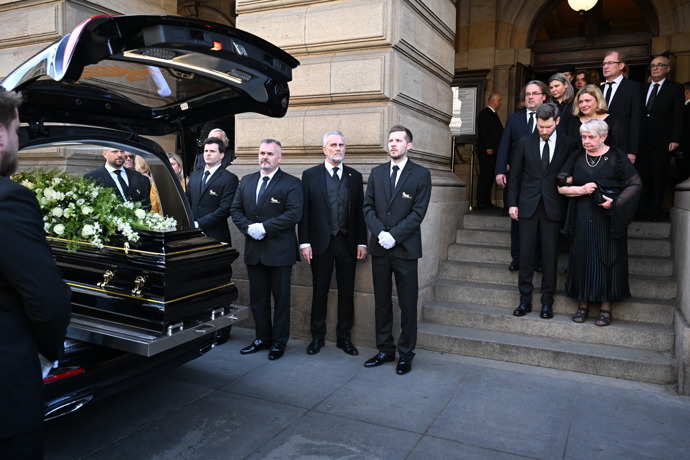 David Švehlík s maminkou Florentinou. 