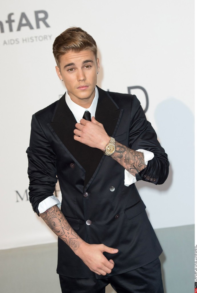Justin Bieber v roce 2014.
