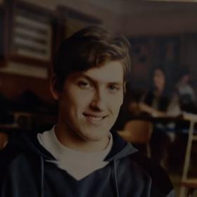 Lukáš jako mladý. 