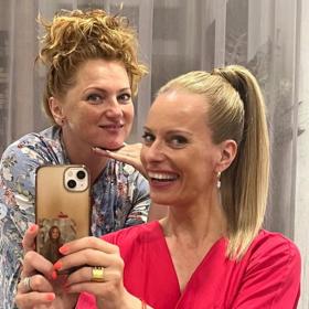 Blanka Hašková dokáže z kudrnaté Kristiny Kloubkové vykouzlit krásku s rovnými vlasy. 