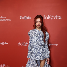 Pozvané osobnosti na večerní událost MBPFW X DOLCE VITA MAGAZINE.