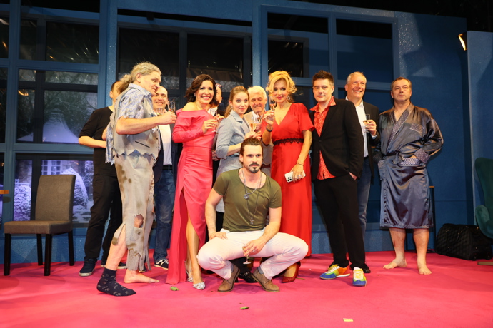 Premiéra představení Bella Donna v Divadle Radka Brzobohatého.