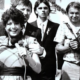 Takhle vypadala Marie Tomsová, když natáčela film Slunce, seno.