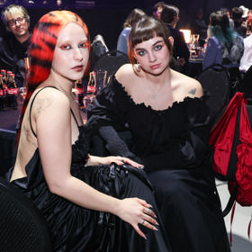 Zpěvaččin účes připomínal zvířecí vzor.