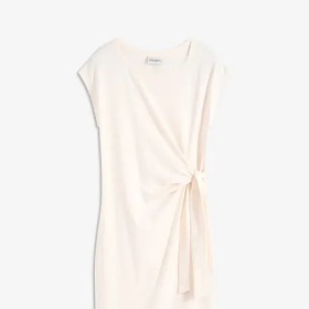 Žerzejové šaty z elastické bavlněné směsi s uzlem, Bonprix, 599 Kč