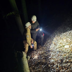 Záchranáři pracovali i v noci. 