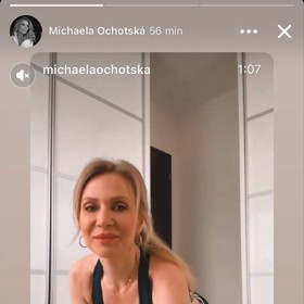 Michaela Ochotská zveřejnila své nejoblíbenější cviky, které provádí v pohodlí domova.