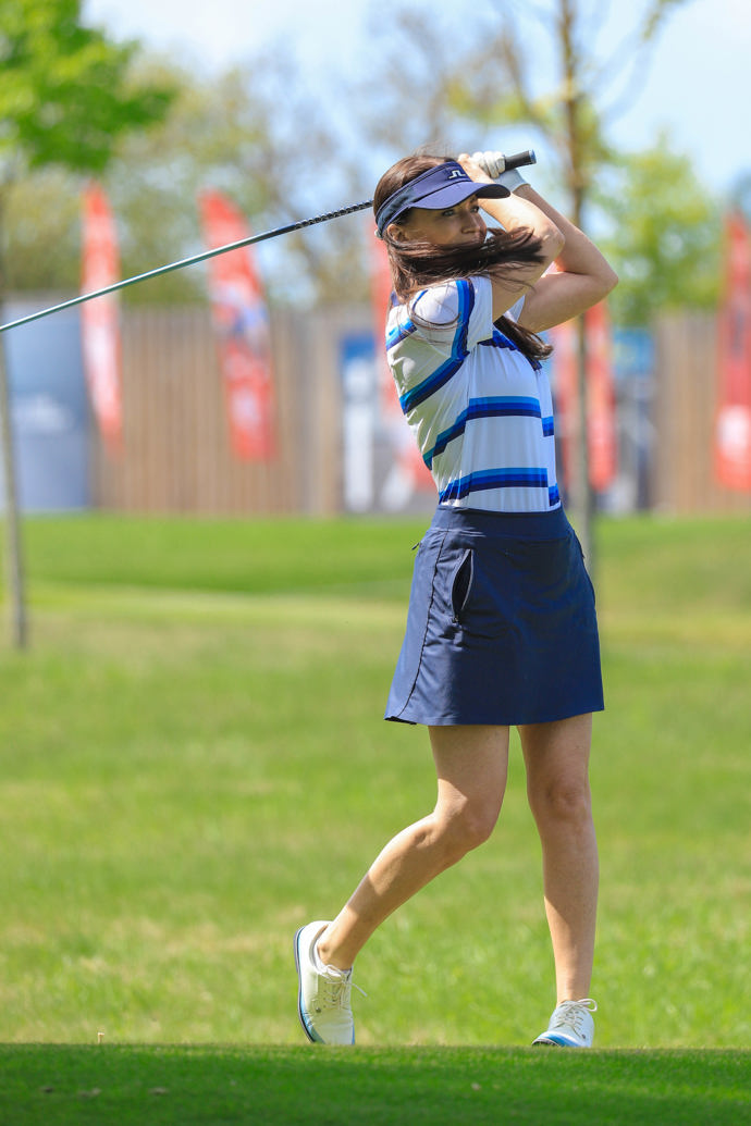 Nedávno skončila Gabriela Partyšová na golfu pátá. 