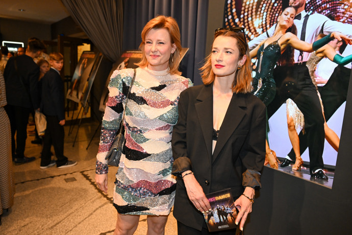 Jitka Schneiderová a Marika Šoposká přišly na premiéru show Love2Dance.