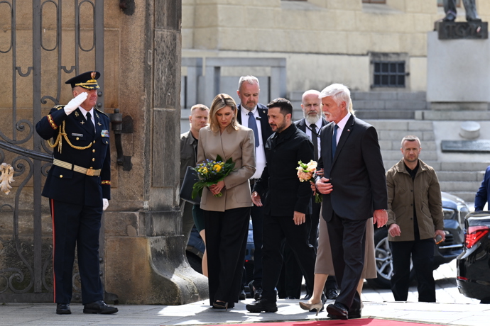 Oficiální návštěva ukrajinského prezidenta Volodymyra Zelenského
