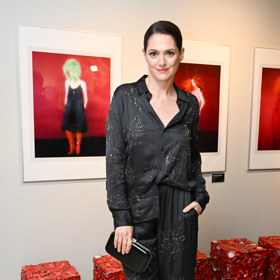 Klára Issová v outfitu, který jí sestavil dvorní stylista Jiří Hofbauer.