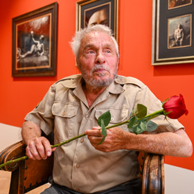 Fotograf Jan Saudek.