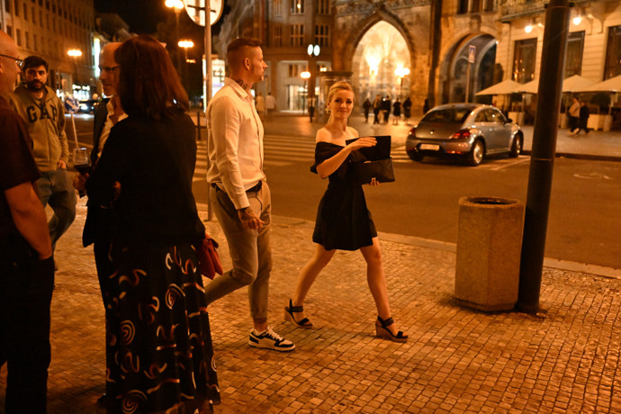Tomáš Rys a Kristina Alexandra Hrbková odcházejí z premiéry Love2Dance.