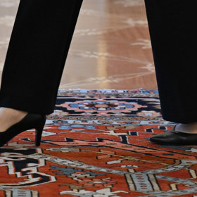 Obuv první dámy Evy Pavlové.