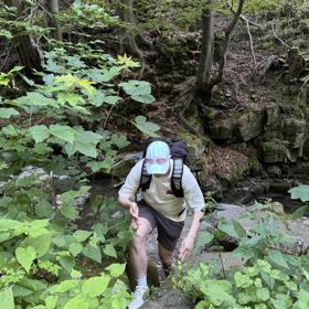 Adam Choma miluje přírodu.