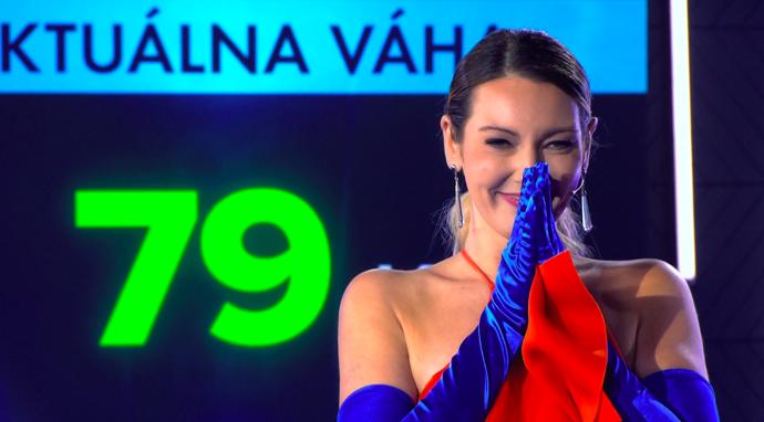 Stanislava po roce snahy váží 79 kilo.