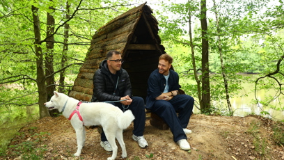FOTO: Vilém Šír a kreativní producent, showrunner Samo Jaško.