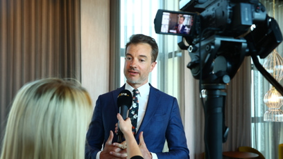 FOTO: Ondřej Měšťák během rozhovoru pro eXtra.cz.