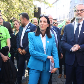 Markéta Pekarová Adamová je šéfka TOP 09.