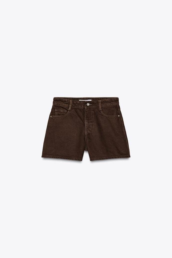 Šortky mom fit, Zara, 549 Kč