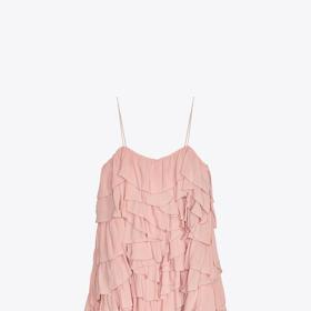 Šaty s volánem, Zara, 1799 Kč