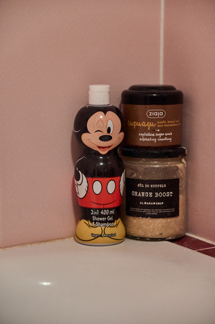 Šampon à la Myšák Mickey. Míšin muž ho miluje.