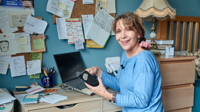 Skrytá profese herečky Míši Dolinové: Z ložnice řídí svoji agenturu a vymýšlí role pro kamarádky