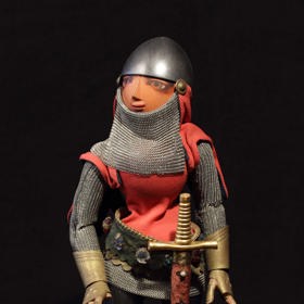 Loutka Prince Bajaji, jak ji stvořil Jiří Trnka.