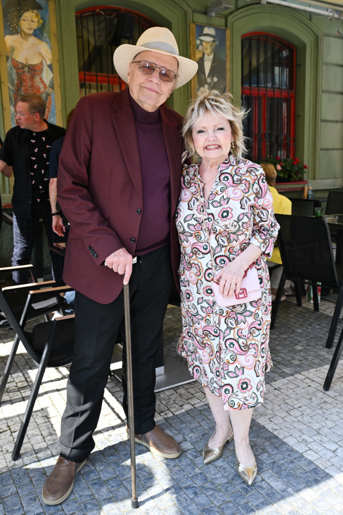 Manželé Jan Přeučil a Eva Hrušková.
