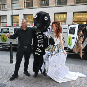 Eva Toulová se vyfotila s Josefem Roušalem.