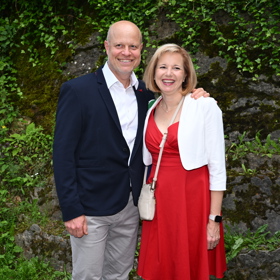 Roman Paulus s manželkou.