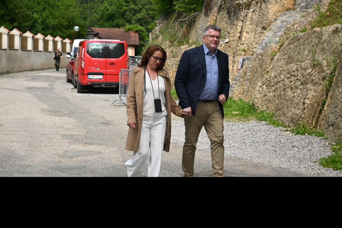 Na Karlštejn přišlo mnoho hostů.