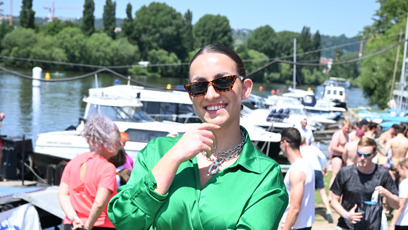 FOTO: Samantha Prachařová také dorazila.