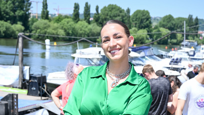 FOTO: Samantha Prachařová na Prague City Swim.