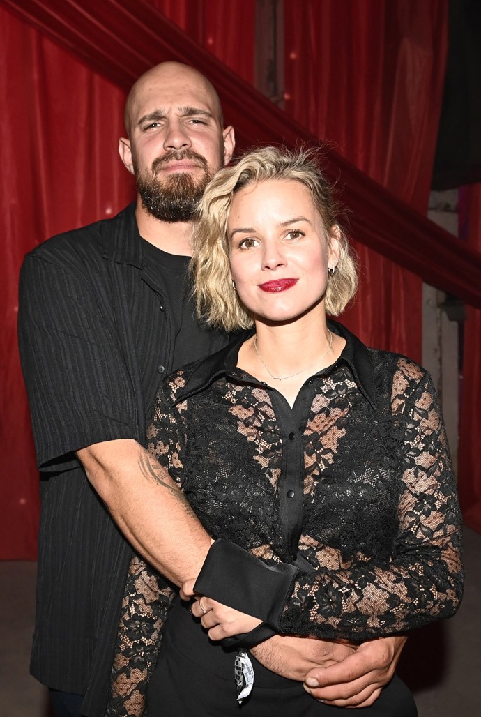 Patricie se svým partnerem Alexem.