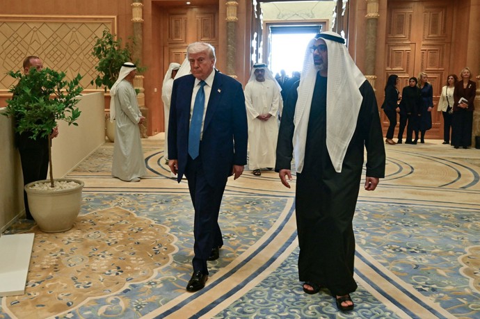 Donald Trump na návštěvě Saúdské Arábie.